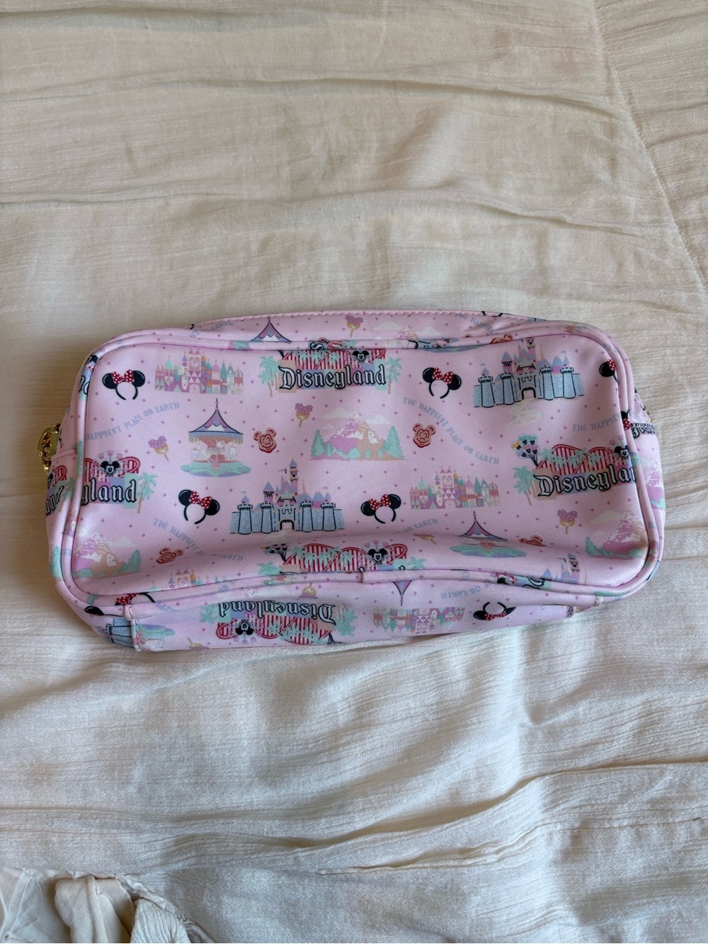 Disneyland Stoney Clover Lane small pouch like new